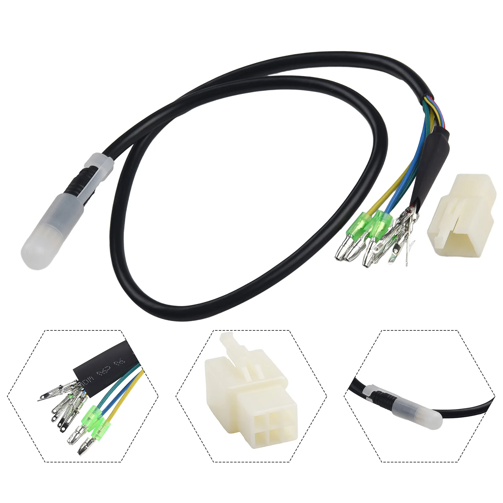 Hall Connector Motor Adapter Motor Motor Adapter Motor Cable 60/130/160CM Bicycle Electric Durable High Quality
Hall Connector Motor Adapter Motor Motor Adapter Motor Cable 60/130/160CM Bicycle Electric Durable High Quality