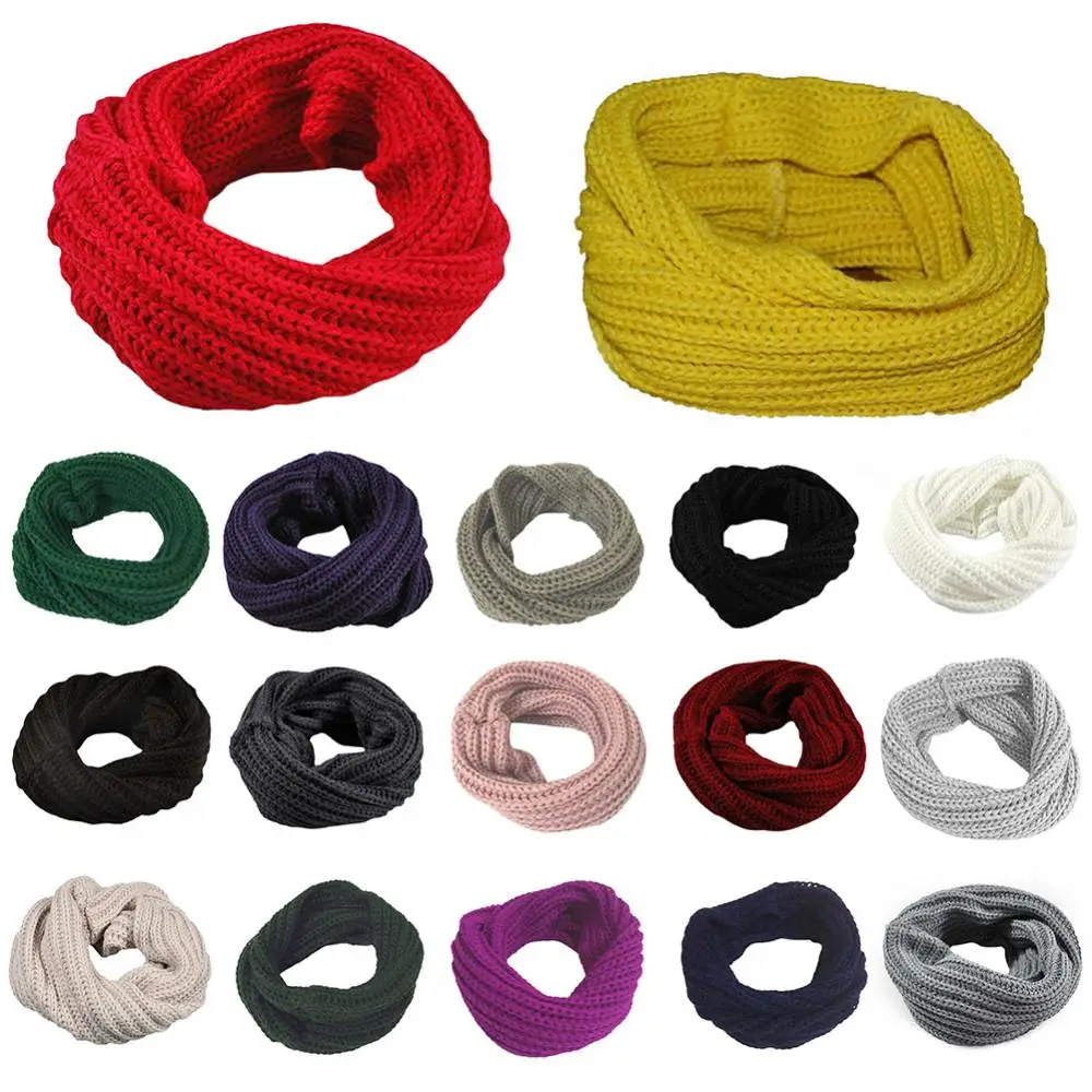 Winter Unisex Neck Scarf Woolen Yarn Knitted Neck Collar Warmer Women Warm Scarf Wrap Gift Outdoor Ring Scarves Women Clothing
Winter Unisex Neck Scarf Woolen Yarn Knitted Neck Collar Warmer Women Warm Scarf Wrap Gift Outdoor Ring Scarves Women Clothing