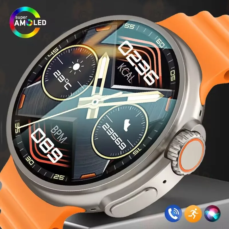 

Новинка 2023, Смарт-часы ChiBear для мужчин и женщин, Bluetooth, функция звонков, умные часы, голосовой помощник, водонепроницаемые спортивные часы для телефона Apple Huawei