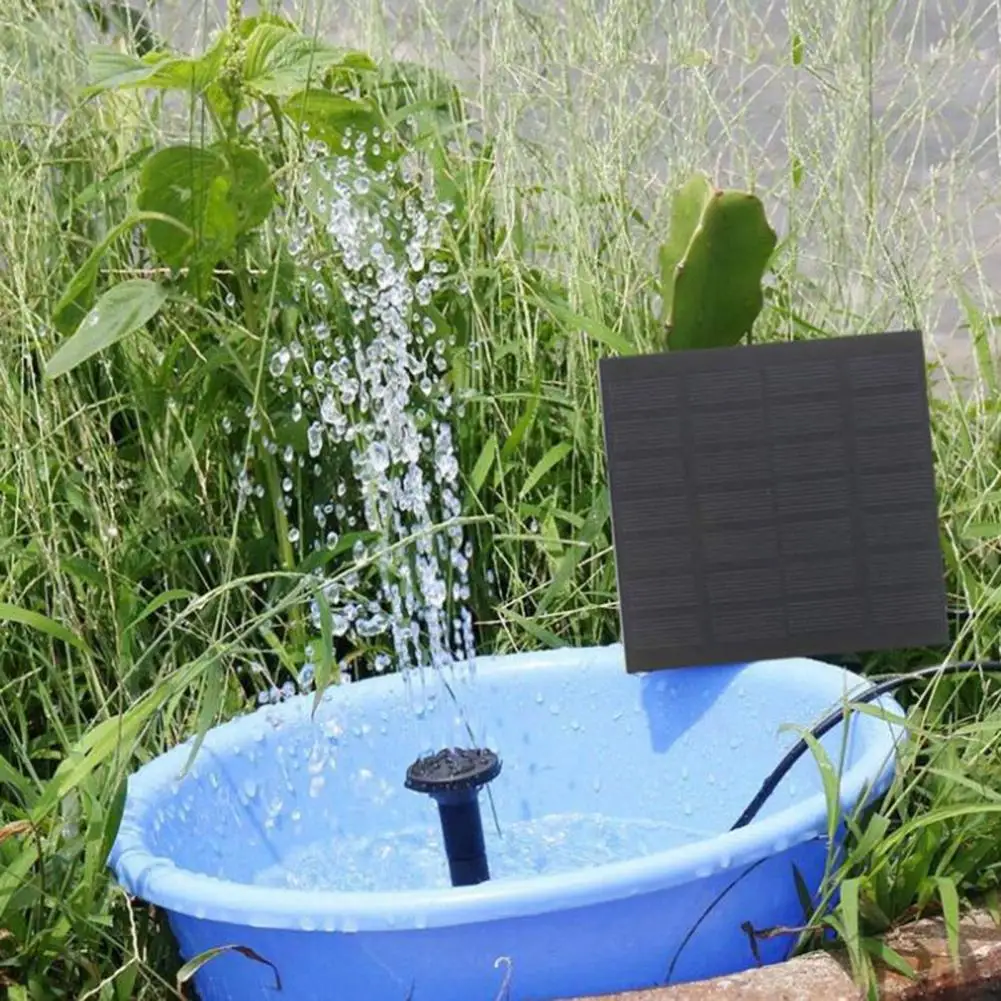 Solar-powered Fountain with 6 Nozzle Options Solar Pump Kit for Bird Bath Garden Decoration Customizable Water Flow Quiet
Solar-powered Fountain with 6 Nozzle Options Solar Pump Kit for Bird Bath Garden Decoration Customizable Water Flow Quiet