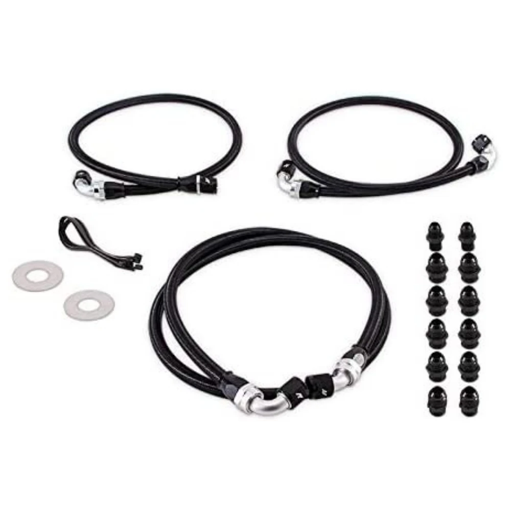 Compatible With Chevrolet/GMC 6.6L Duramax (LB7/LLY) 2001-2005 Transmission Cooler Line Kit
Compatible With Chevrolet/GMC 6.6L Duramax (LB7/LLY) 2001-2005 Transmission Cooler Line Kit
