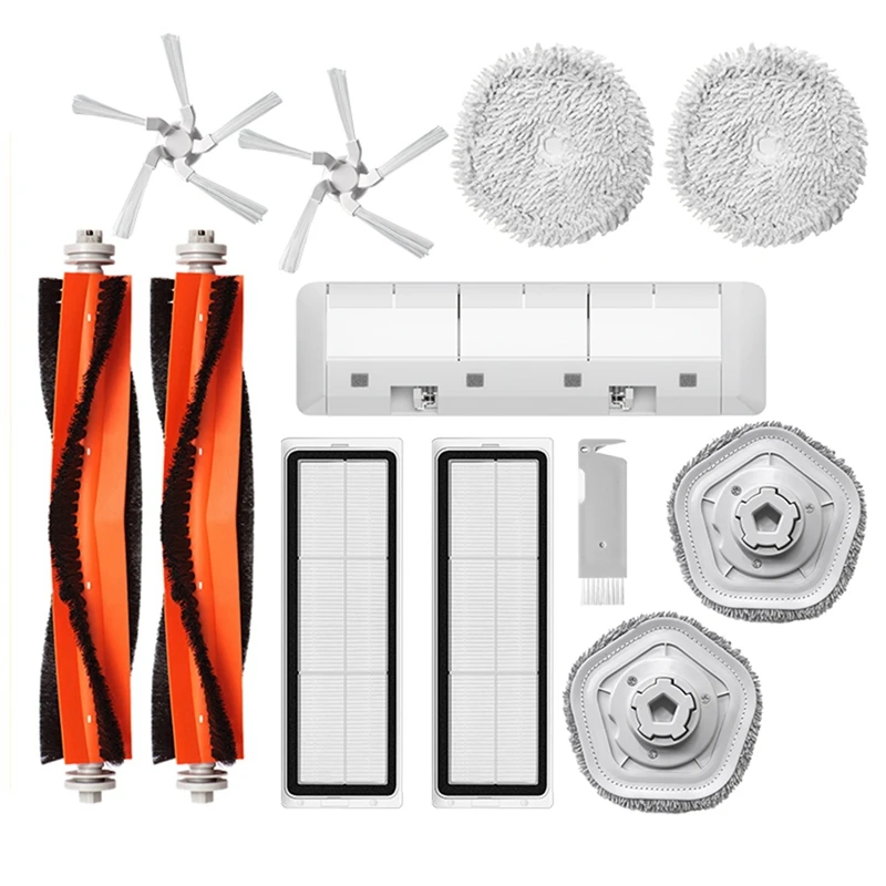 A06I 16 Pcs Main Brush Side Brush Mop Cloth HEPA Filter Parts Replacement For Xiaomi Dreame W10 Robotic Vacuum Cleaner
A06I 16 Pcs Main Brush Side Brush Mop Cloth HEPA Filter Parts Replacement For Xiaomi Dreame W10 Robotic Vacuum Cleaner
