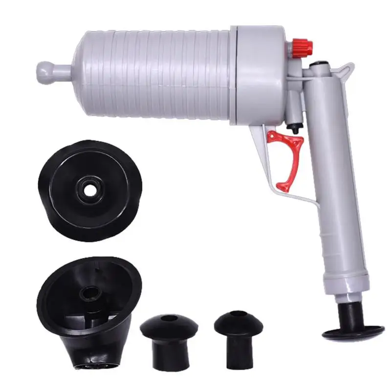 Toilet Sink Plunger Drain Clog Remover With 4 Suckers Powerful Manual Dredge Equipment For Commercial Home And Travel Use
Toilet Sink Plunger Drain Clog Remover With 4 Suckers Powerful Manual Dredge Equipment For Commercial Home And Travel Use