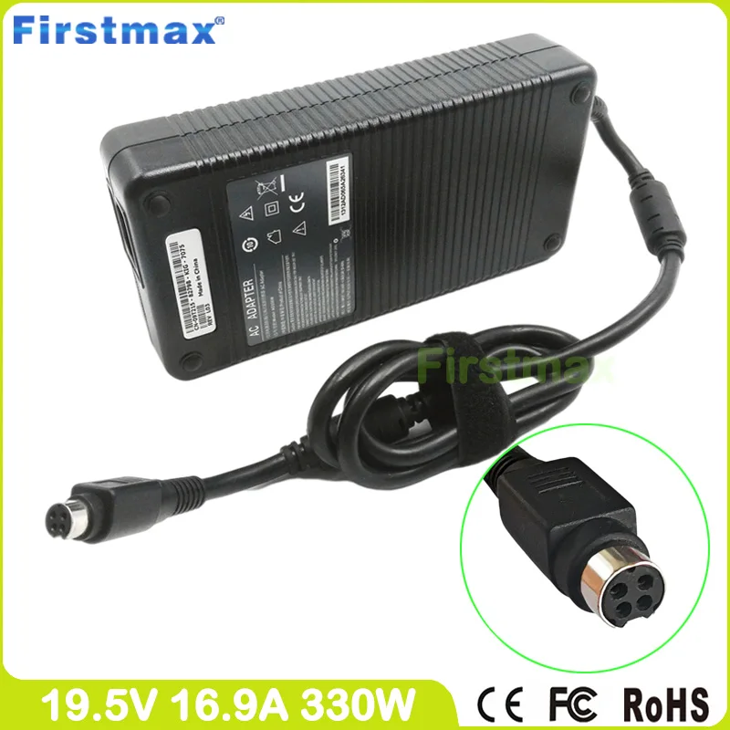 

330W AC Adapter 19.5V 16.9A for MSI Trident 3 Arctic-06 Gaming Desktop Power Supply GT83VR 6RF 7RF Titan SLI MS-1815 Charger