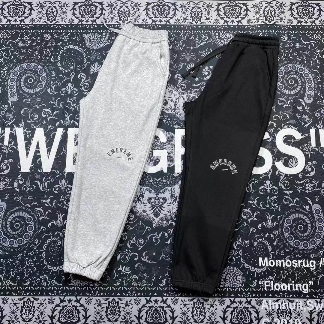 Fashion Su&Hook Sweatpants Gray Black Baggy Wide-leg Pants Straight-leg Casual Tie Feet Trousers Male for Man S-XXL
Fashion Su&Hook Sweatpants Gray Black Baggy Wide-leg Pants Straight-leg Casual Tie Feet Trousers Male for Man S-XXL