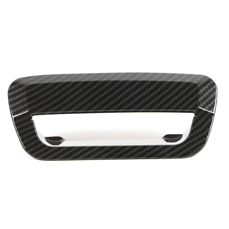 

Rear Door Handle Trunk Door Bowl Tailgate Grab Cover Trim for Jeep Grand Cherokee Dodge Durango 2014-2020, Carbon