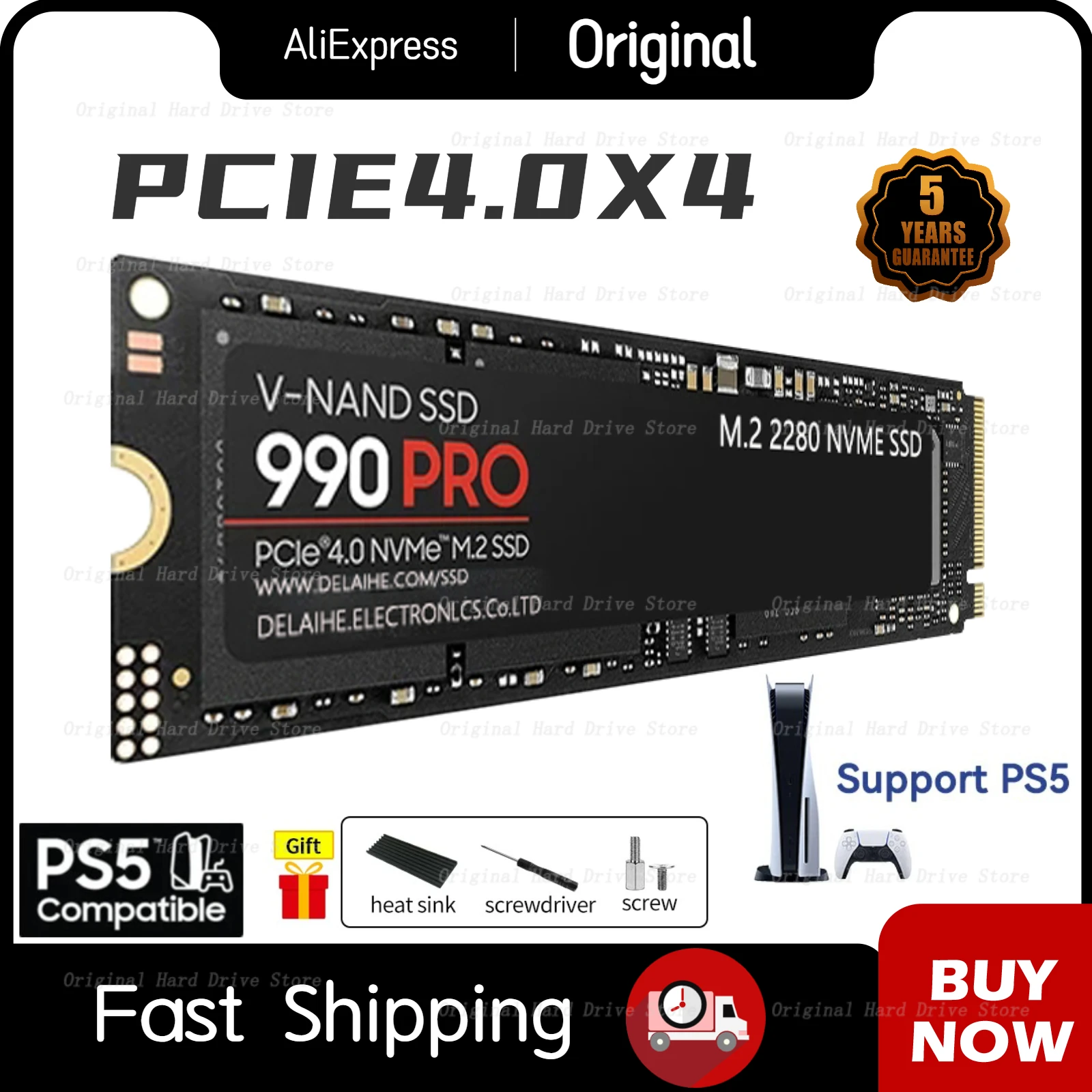 4TB SSD NVME M2 Pcie Gen 4 14500 Mb/s 8TB 2TB 1TB 2280 Heatsink SSD Nmve Disk Drives Internal HDD For PS5 DIY Games Computer PS5
4TB SSD NVME M2 Pcie Gen 4 14500 Mb/s 8TB 2TB 1TB 2280 Heatsink SSD Nmve Disk Drives Internal HDD For PS5 DIY Games Computer PS5