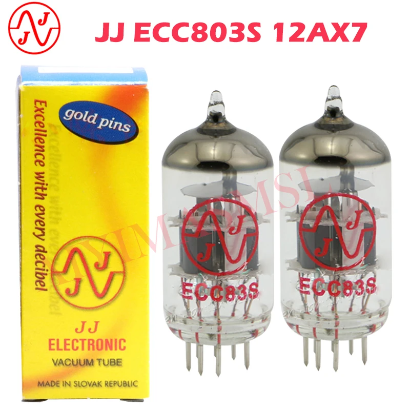 Super JJ ECC803S Vacuum Tube HIFI Audio Valve Replace ECC83 12AX7 6N4 Electronic Tube DIY Amplifier Kit Factory Matched Genuine
Super JJ ECC803S Vacuum Tube HIFI Audio Valve Replace ECC83 12AX7 6N4 Electronic Tube DIY Amplifier Kit Factory Matched Genuine