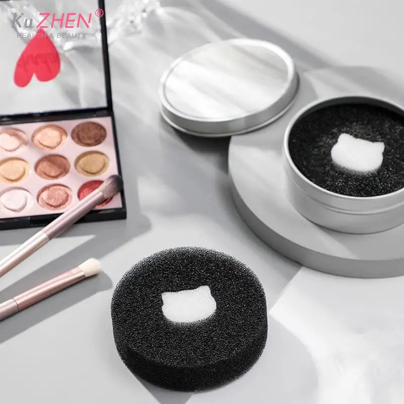 Makeup Brush Dry Cleaner Box Double Use Eye Shadow Brushes Color Remover Sponge Brush Washing Scrubber Clean Kit
Makeup Brush Dry Cleaner Box Double Use Eye Shadow Brushes Color Remover Sponge Brush Washing Scrubber Clean Kit
