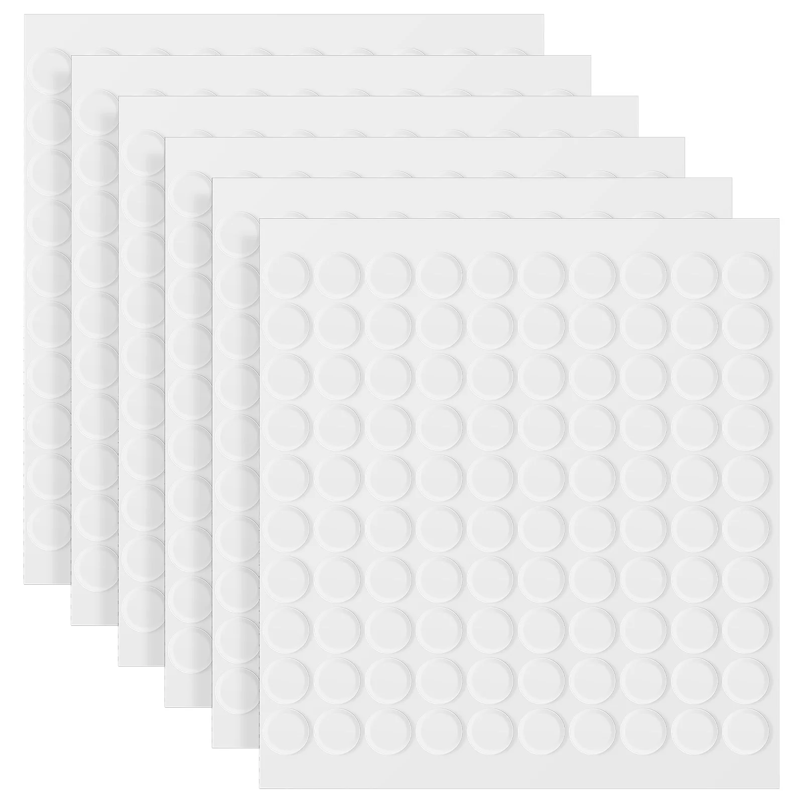 

600pcs Double Sided Adhesive Dots Sticky Dots Craft Glue Points Easily Removable Clear Acrylic Adhesive Dots