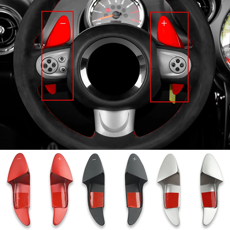 

Car Steering Wheel Shifter Paddle Extension For MINI Cooper S JCW R55 R56 R57 R58 R59 LCI Coupe Paceman Clubman Roadster R60 R61
