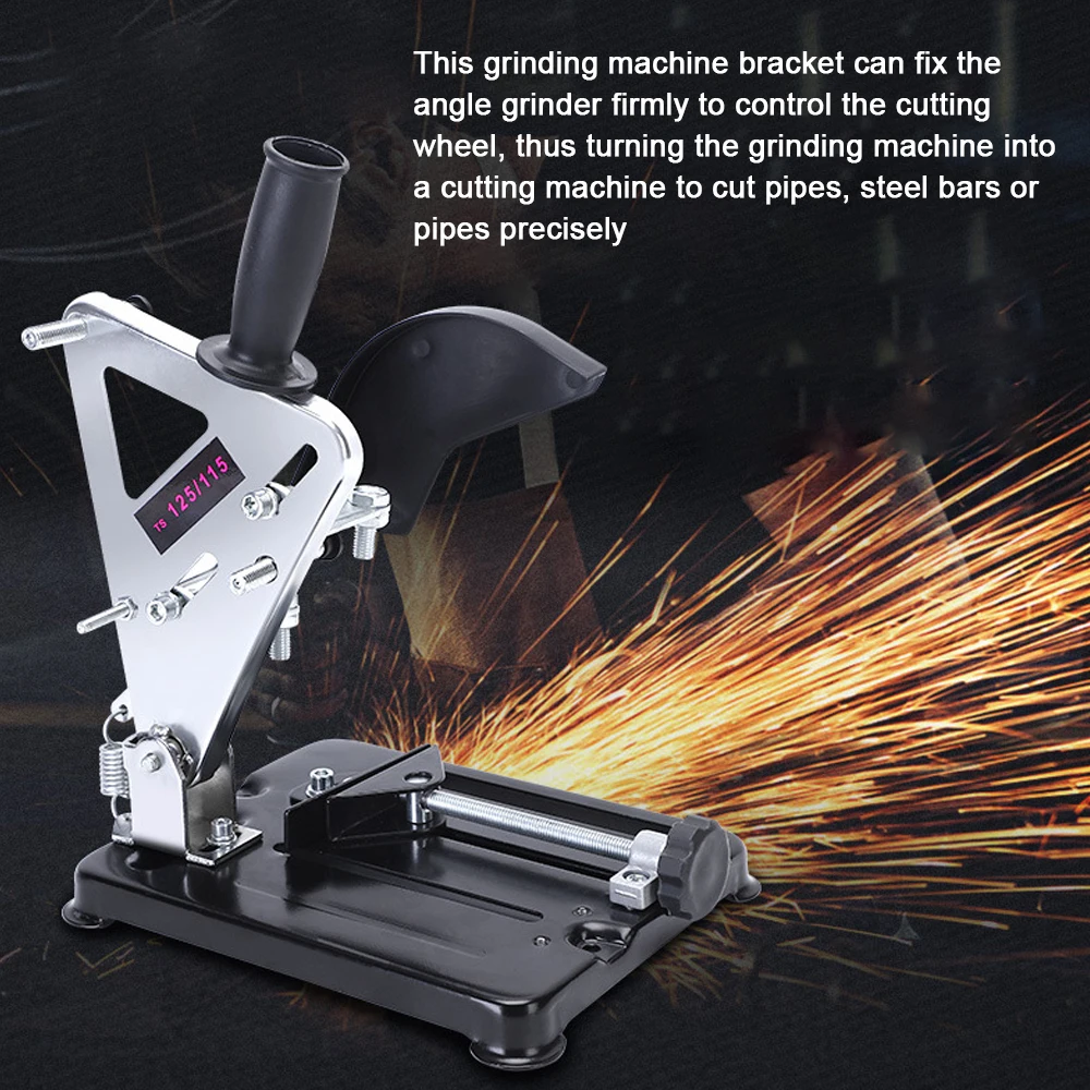 Angle Grinder Stand Base Metal Cutting Machine Bracket Holder for 100 115 125mm Type Angle Grinding Device Woodworking DIY Tool
Angle Grinder Stand Base Metal Cutting Machine Bracket Holder for 100 115 125mm Type Angle Grinding Device Woodworking DIY Tool