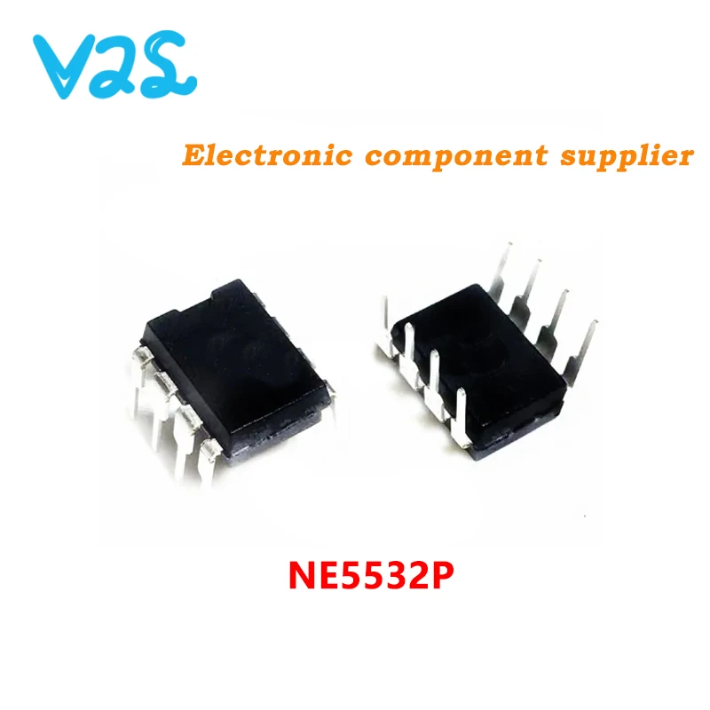 

(10-50pcs) 100% New NE5532P DIP8 NE5532 DIP 5532P IC DIP-8