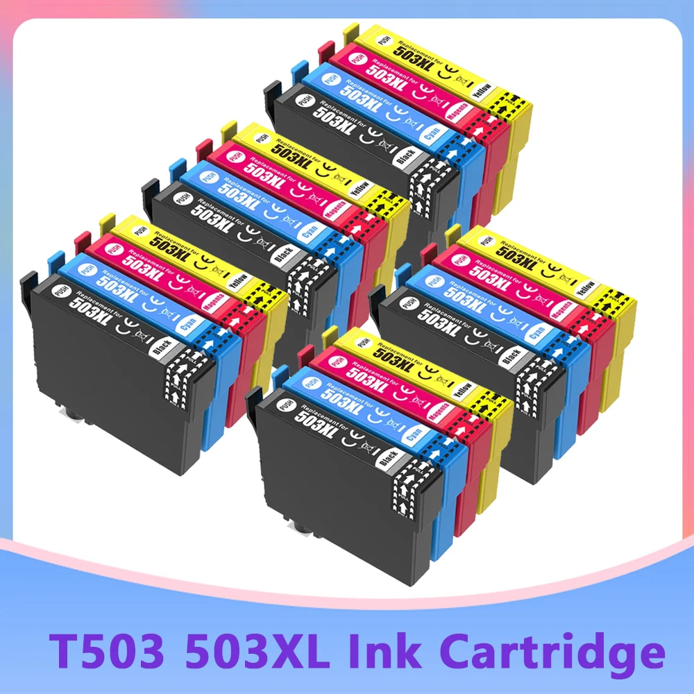 Compatible Epson T503XL 503XL T503 for Epson XP-5200 5205 2960FTNF 2965DWF WorkForce WF-2960 Expression Home XP-5200 Printer 
Compatible Epson T503XL 503XL T503 for Epson XP-5200 5205 2960FTNF 2965DWF WorkForce WF-2960 Expression Home XP-5200 Printer