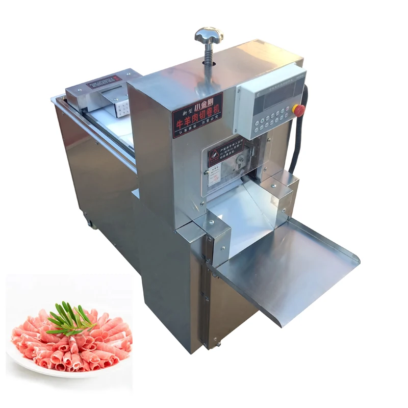 Commercial Electric Meat Slicer Stainless Steel Meat Planing Machine Adjustable Thickness Lamb Roll Cutting Machine 110V 220V
Commercial Electric Meat Slicer Stainless Steel Meat Planing Machine Adjustable Thickness Lamb Roll Cutting Machine 110V 220V
