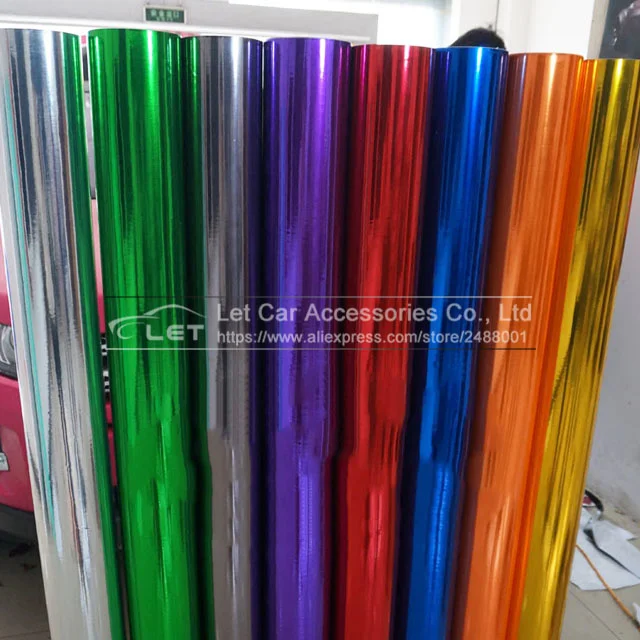 car styling High stretchable Waterproof UV Protected Chrome Mirror Vinyl Wrap Sheet Roll Film Car Sticker Decal Sheet
car styling High stretchable Waterproof UV Protected Chrome Mirror Vinyl Wrap Sheet Roll Film Car Sticker Decal Sheet