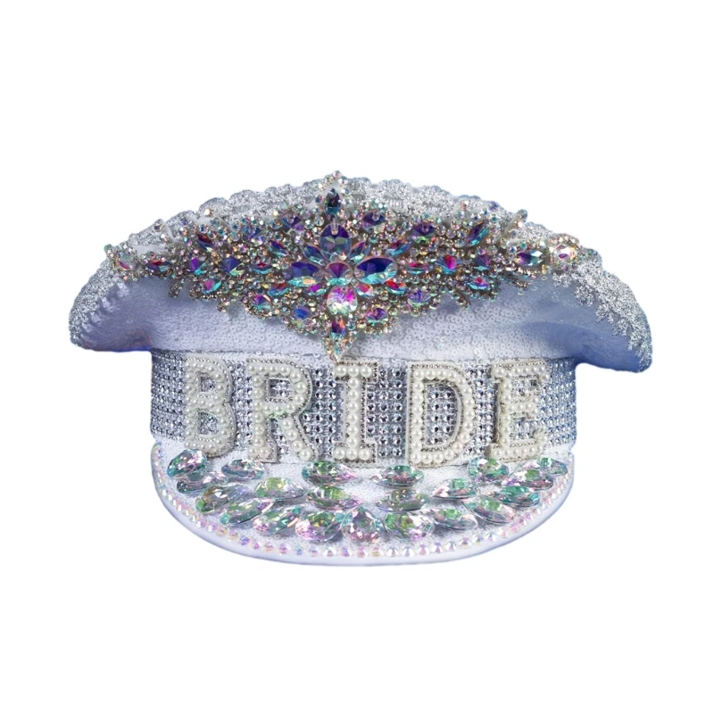 BRIDE Hat Military Hat Wedding Hat Halloween Party Captain Cap Travel Taking Photo Wedding Hat Officer Hat
BRIDE Hat Military Hat Wedding Hat Halloween Party Captain Cap Travel Taking Photo Wedding Hat Officer Hat