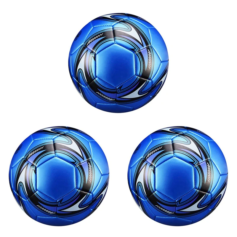 3X Professional Soccer Ball Size 5 Official Soccer Training Football Ball Competition Outdoor Football Blue
3X Professional Soccer Ball Size 5 Official Soccer Training Football Ball Competition Outdoor Football Blue