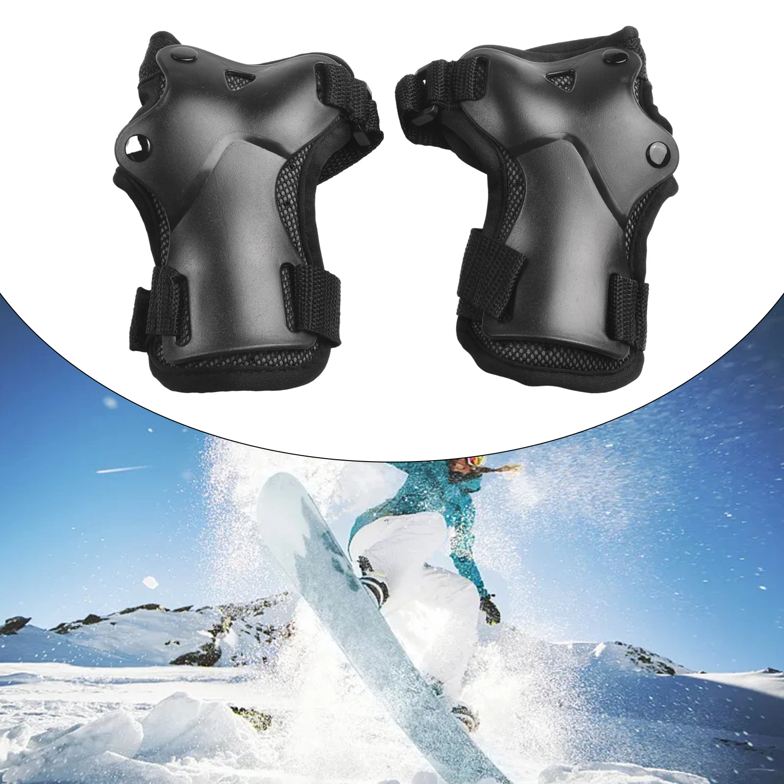 Roller Skating Wrist Support Skiing Wrist Guard Skating Skiing Hand Palm Pads Skating Wrist Guards 1 Pair 50g Plastic + Nylon
Roller Skating Wrist Support Skiing Wrist Guard Skating Skiing Hand Palm Pads Skating Wrist Guards 1 Pair 50g Plastic + Nylon