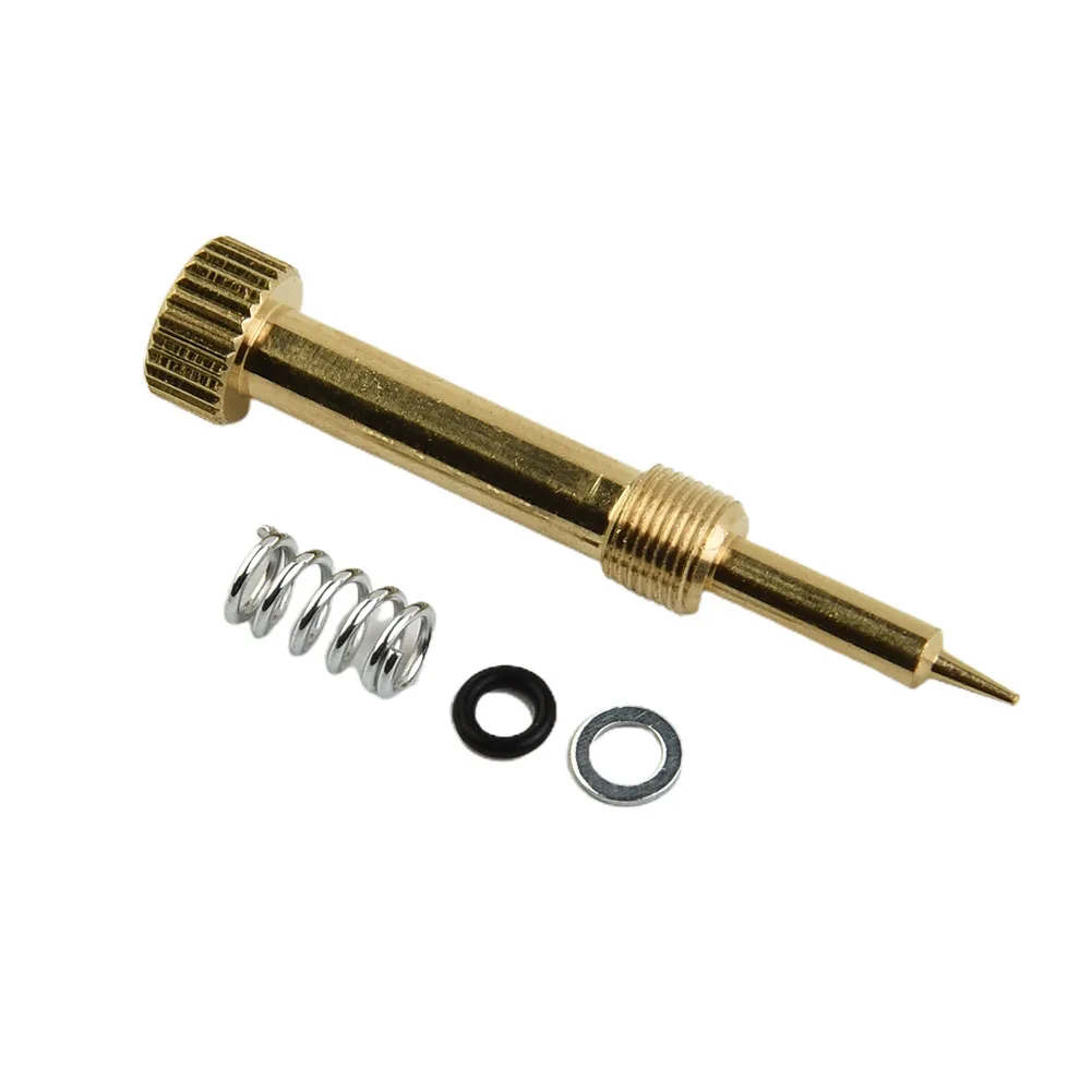 Lightweight Replacement Parts High Quality 1 Set Air Mixing Air Mixing Screw For Mikuni VM Series For YBR 125 2005
Lightweight Replacement Parts High Quality 1 Set Air Mixing Air Mixing Screw For Mikuni VM Series For YBR 125 2005