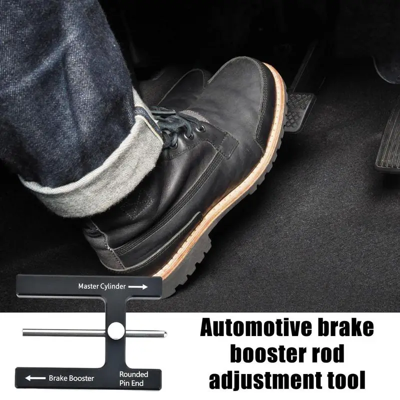 

Car Brake Booster Push Rod Oil Cylinder Push Rod Automotive Adjuster Length Gauge Brake Tools Adjustable Braking Distance