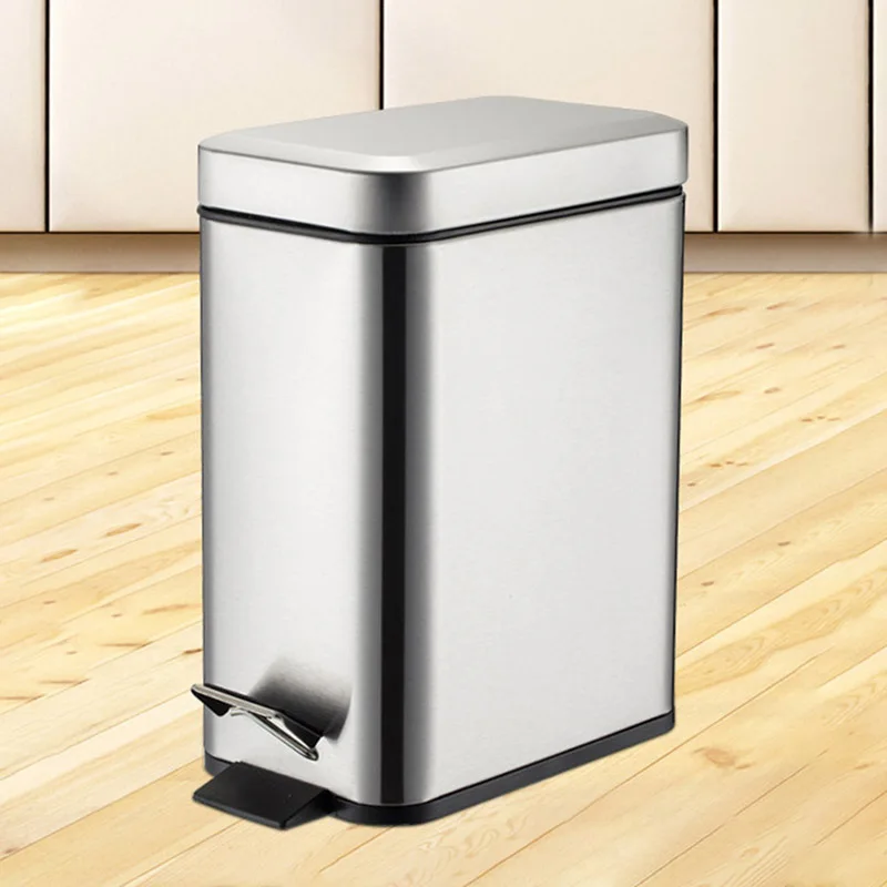 Pedal Bin Household Trash Can Quiet-Close Lidded Trash Can for Kitchen Bathroom Bedroom
Pedal Bin Household Trash Can Quiet-Close Lidded Trash Can for Kitchen Bathroom Bedroom