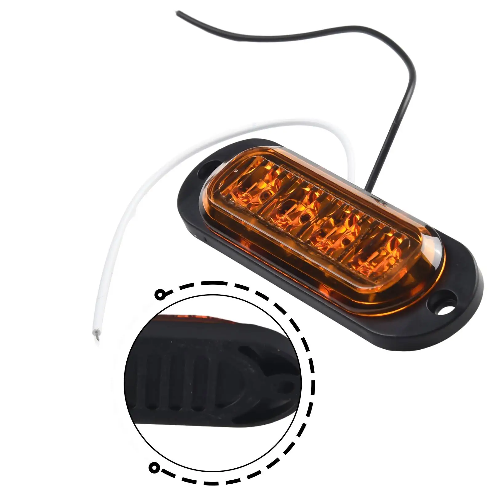 LED Side LED Side Marker Lights 4pcs LED ABS+PC Lamp Indicator Yellow Light Clearance Light Side Marker New Newest
LED Side LED Side Marker Lights 4pcs LED ABS+PC Lamp Indicator Yellow Light Clearance Light Side Marker New Newest