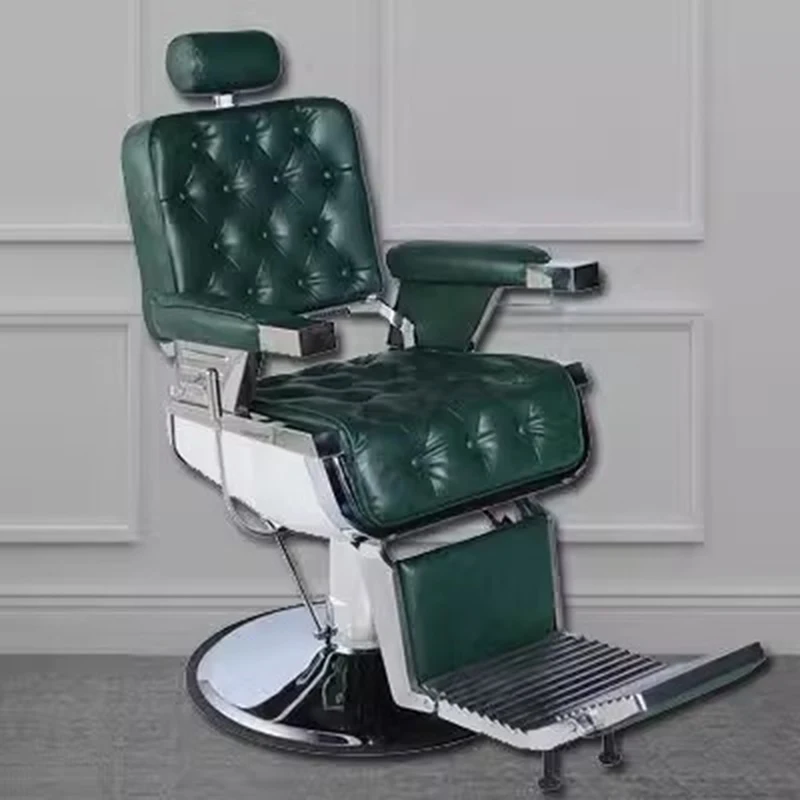 

Barber Reclining Swivel Chair Spa Facial Professional Hairdressing Armchairs Pedicure Tabouret Estheticienne Salon Furniture