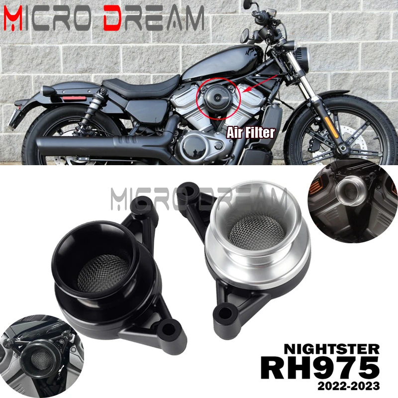 Впускной воздушный фильтр для мотоцикла RH 975, система очистки воздуха, индукционный комплект для Harley Nightster 975 RH975 RH 975 2022 2023