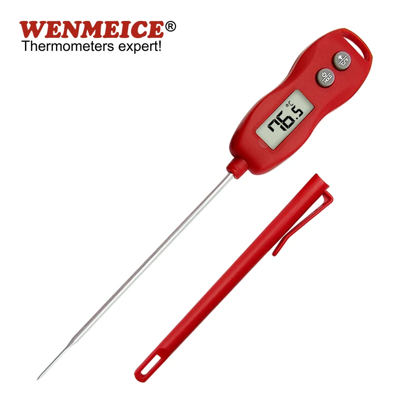 

WENMEICE Digital Thermometer Cooking Meat Food Kitchen BBQ Probe Temperaure Sensor Meter Water Milk Oil Liquid Oven Thermometers