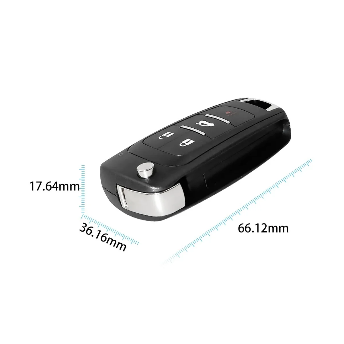 XNBU01EN Universal Wireless Remote Key Fob Flip 4 Button for Type for VVDI Key Tool 5Pcs/Lot
XNBU01EN Universal Wireless Remote Key Fob Flip 4 Button for Type for VVDI Key Tool 5Pcs/Lot