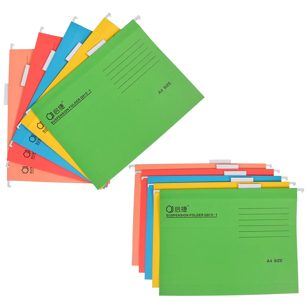 

10 шт. офисные папки для файлов, подвесные портативные папки для файлов, многофункциональные папки для файлов, цветные держатели для файлов
