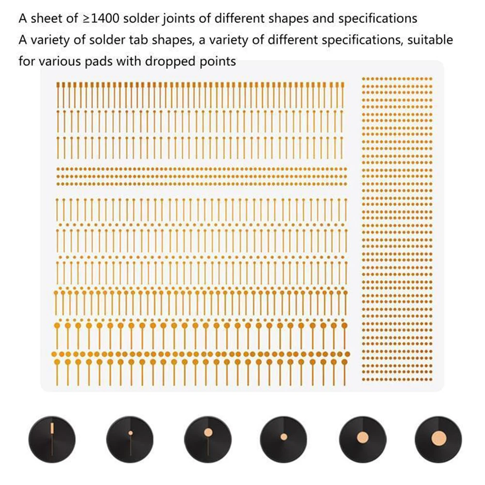 Connectors Solder Tab BGA-PCB Pad 1pcs 4.8x5.8 Cm Brass Non Marking Repair Without Circle Marking For Mobile Phone Maintenance
Connectors Solder Tab BGA-PCB Pad 1pcs 4.8x5.8 Cm Brass Non Marking Repair Without Circle Marking For Mobile Phone Maintenance