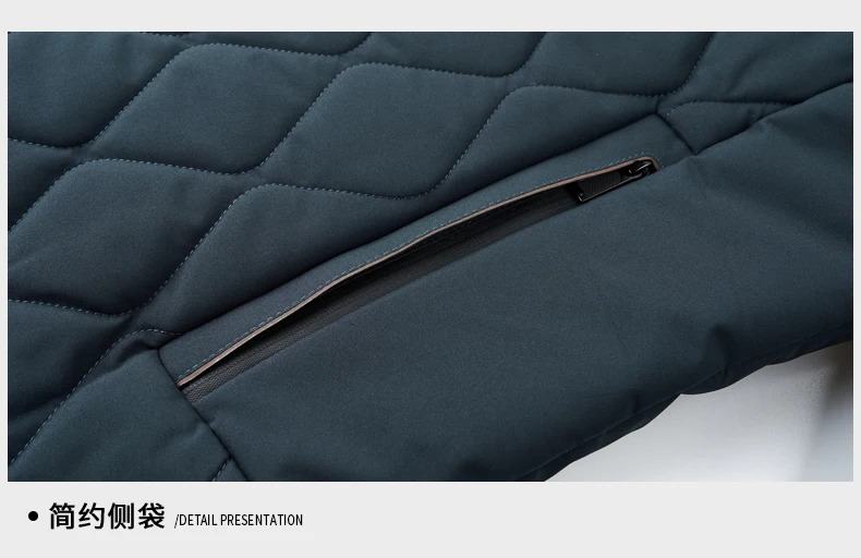 سترة رجالية فاخرة من حرير التوت بياقة عالية، تصميم جديد أنيق لفصلي الخريف والشتاء، معطف عملي غير رسمي مقاوم للرياح سترة رجالية فاخرة من حرير التوت بياقة عالية، تصميم جديد أنيق لفصلي الخريف والشتاء، معطف عملي غير رسمي مقاوم للرياح