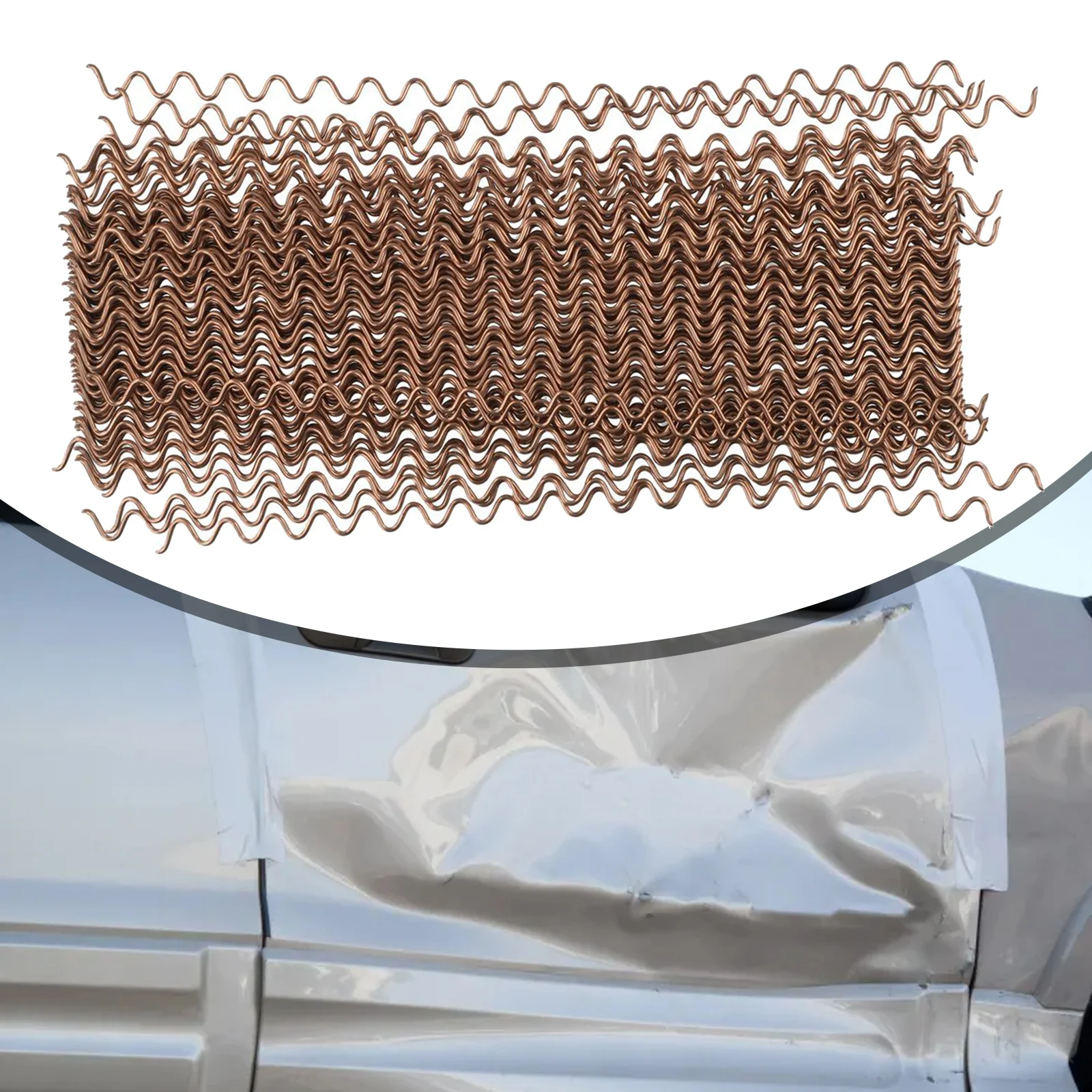50pcs 320mm Car Wiggle Wires Spot Welding Electrodes Wave Wires Consumable For Car Body Repair Dent Puller Wave Accessories
50pcs 320mm Car Wiggle Wires Spot Welding Electrodes Wave Wires Consumable For Car Body Repair Dent Puller Wave Accessories