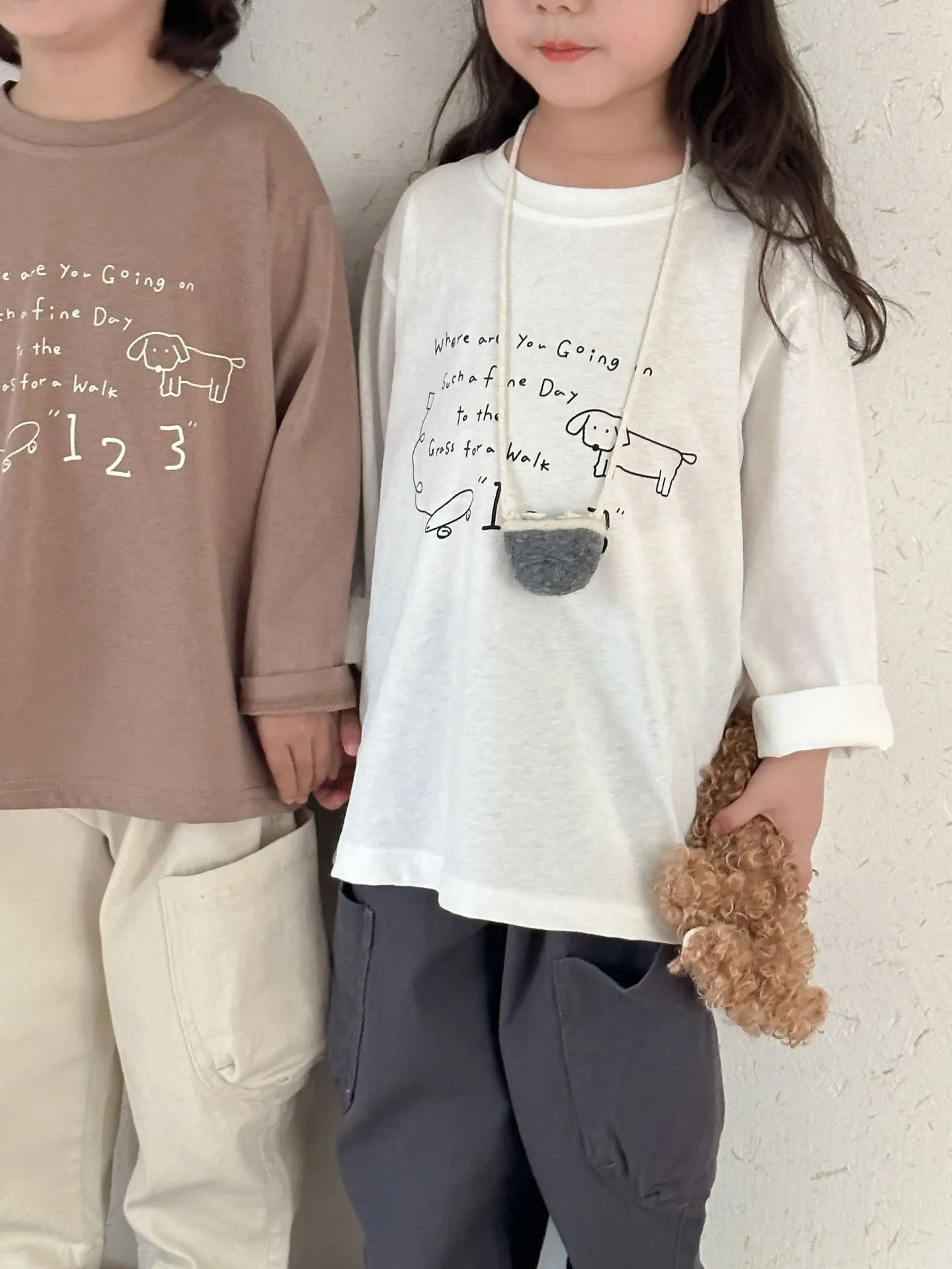 2025 Spring New Children Long Sleeve T Shirts Letter Print Girls Cotton Casual Tees Boys Versatile Bottoming Shirts Kids Clothes 19 S835d2c22bab94e7d82a01aa751768ea4j