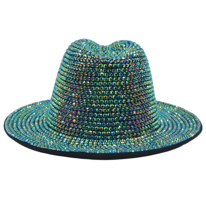 Rhinestone Jazz Fedora Hats Wide Brim Cowboy Hat for Women Men Stage Performance Shiny Handmade Diamond Retro Felt Top Hat 5 Mallzona S83619600801349839b7ebc6438c447b5P Rhinestone Jazz Fedora Hats Wide Brim Cowboy Hat for Women Men Stage Performance Shiny Handmade Diamond Retro Felt Top Hat Mallzona