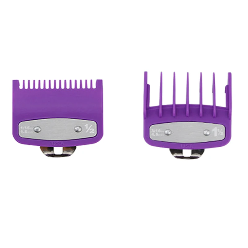 2PCS/Set 1.5/4.5mm Hair Clipper Limit-Trimmer Cutting Guide Comb Guards for Wahl
2PCS/Set 1.5/4.5mm Hair Clipper Limit-Trimmer Cutting Guide Comb Guards for Wahl