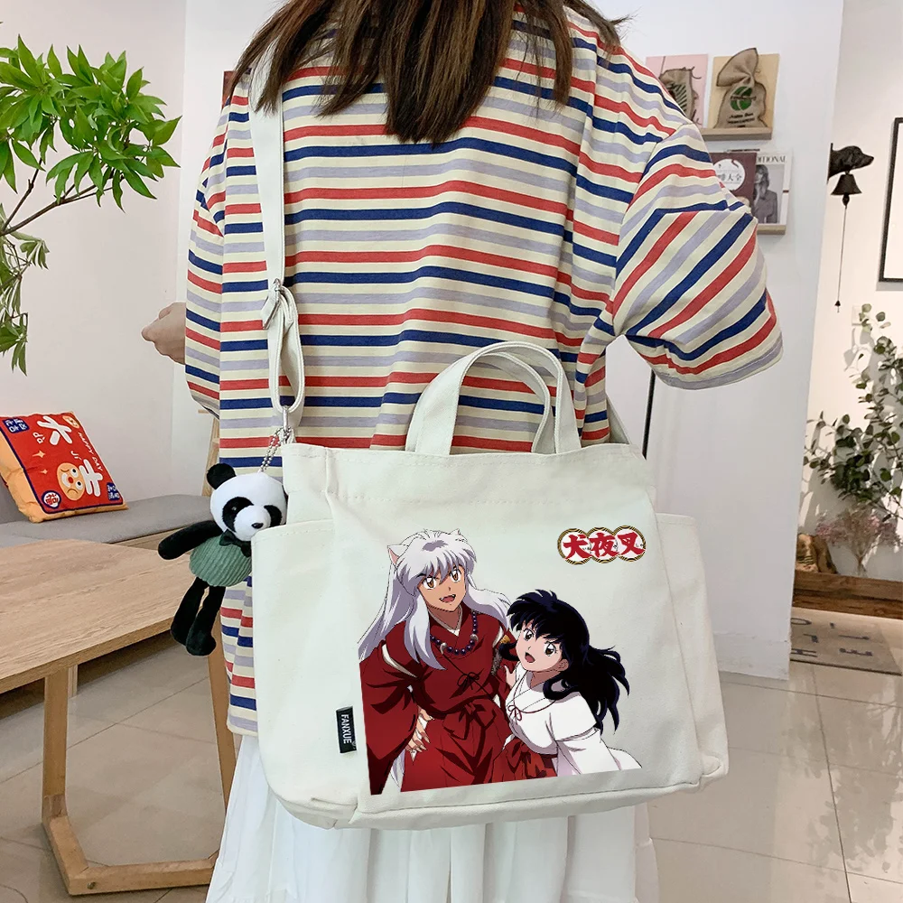 Anime Inuyasha Higurashi Kagome Student Messenger Crossbody Canvas bag Cosplay Shoulder School Bag Men Women Harajuku Xmas Gifts
Anime Inuyasha Higurashi Kagome Student Messenger Crossbody Canvas bag Cosplay Shoulder School Bag Men Women Harajuku Xmas Gifts