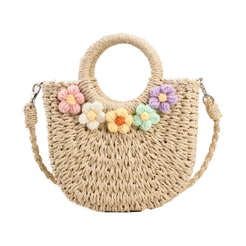 Yogodlns Hand-Woven Rattan Bag - Bali Style Bohemian Wicker Purse 28 S8365491eb0804732a5ae9fc6090f66f7H