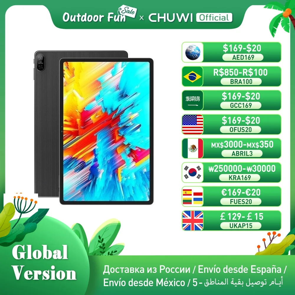 

CHUWI HiPad Max 10.36-inch Fullview Display Snapdragon 680 Octa-core 8GB DDR4 128GB ROM 4G LTE GPS Android 12 Tablet PC
