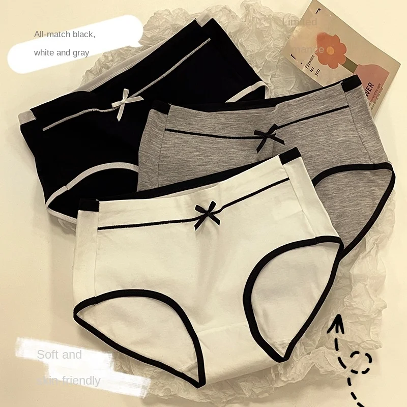 M-XL Women's Underwear Panty Sexy Panties Cute Comfort Girls' Briefs Medium Waist Seamless Bowknot Underpants Female Lingerie
M-XL Women's Underwear Panty Sexy Panties Cute Comfort Girls' Briefs Medium Waist Seamless Bowknot Underpants Female Lingerie