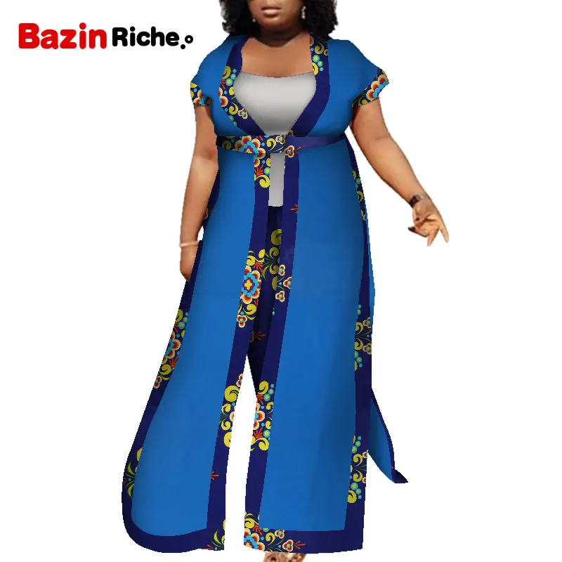 2 Pcs African Women Pant Suit 2023 Popular Fashion Set Vest Long Type Top and Pant Print Lady Summer Set WY6925
2 Pcs African Women Pant Suit 2023 Popular Fashion Set Vest Long Type Top and Pant Print Lady Summer Set WY6925