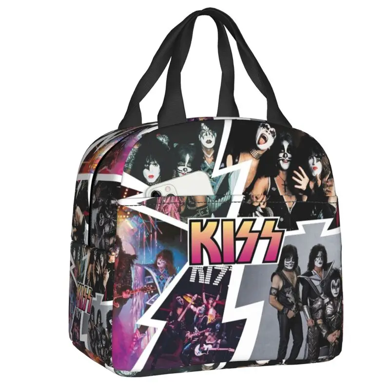 Теплоизолированные сумки для ланча с коллажем Kiss Band, Женская тяжелая металлическая лента, сумка для ланча для детей, школьников, Детская коробка для еды Bento
Теплоизолированные сумки для ланча с коллажем Kiss Band, Женская тяжелая металлическая лента, сумка для ланча для детей, школьников, Детская коробка для еды Bento