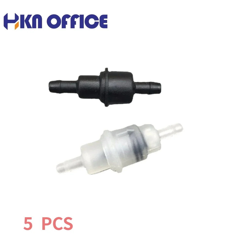 

5PCS One way ink valve switch for Inkjet printer Mutoh Roland Mimaki Galaxy Allwin Xuli ink tube hose plastic non return valve