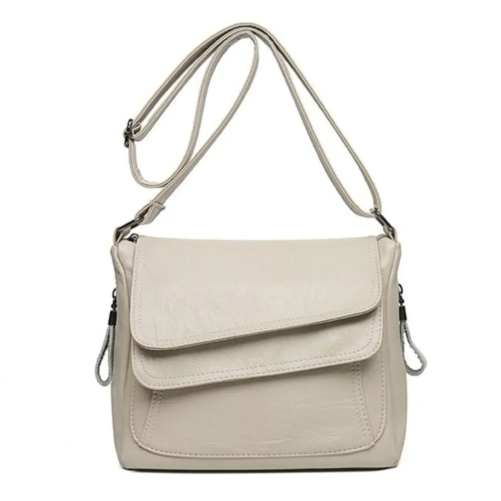 Soft Women's Shoulder Bag New PU Leather Solid Color Crossbody Bag Large Capacity Square Shopping Bag
Soft Women's Shoulder Bag New PU Leather Solid Color Crossbody Bag Large Capacity Square Shopping Bag