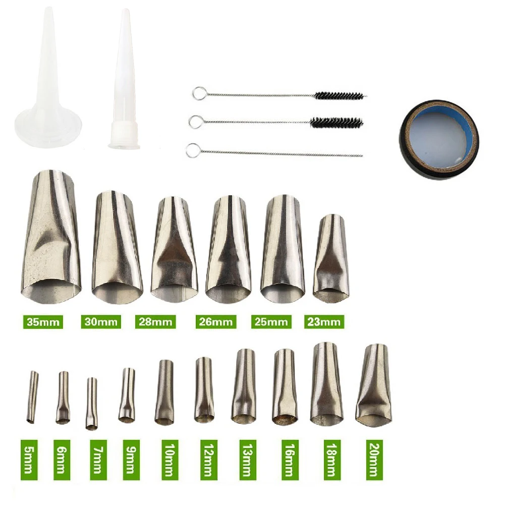 14PCS Stainless Steel Caulk Nozzle Applicator Caulking Finisher Glue Silicone Sealant Finishing Tool Kitchen Bathroom Sink Joint
14PCS Stainless Steel Caulk Nozzle Applicator Caulking Finisher Glue Silicone Sealant Finishing Tool Kitchen Bathroom Sink Joint