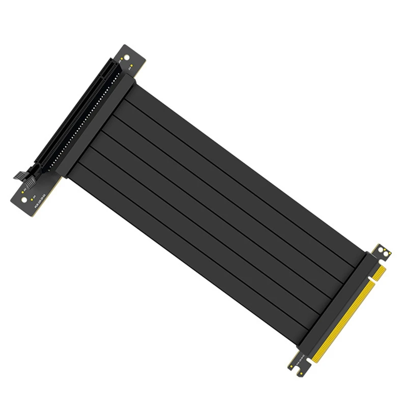 

Кабель расширения для видеокарты PCIE 3,0 16X, высокоскоростной Кабель-адаптер PCIE 16X, экранированный удлинитель