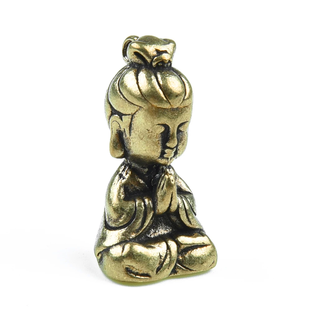 1pcs Handmade Crafts Solid Brass Guanyin Buddha Ornaments Small Statue Figurine Miniature Home Office Shop Hotel Decoration
1pcs Handmade Crafts Solid Brass Guanyin Buddha Ornaments Small Statue Figurine Miniature Home Office Shop Hotel Decoration