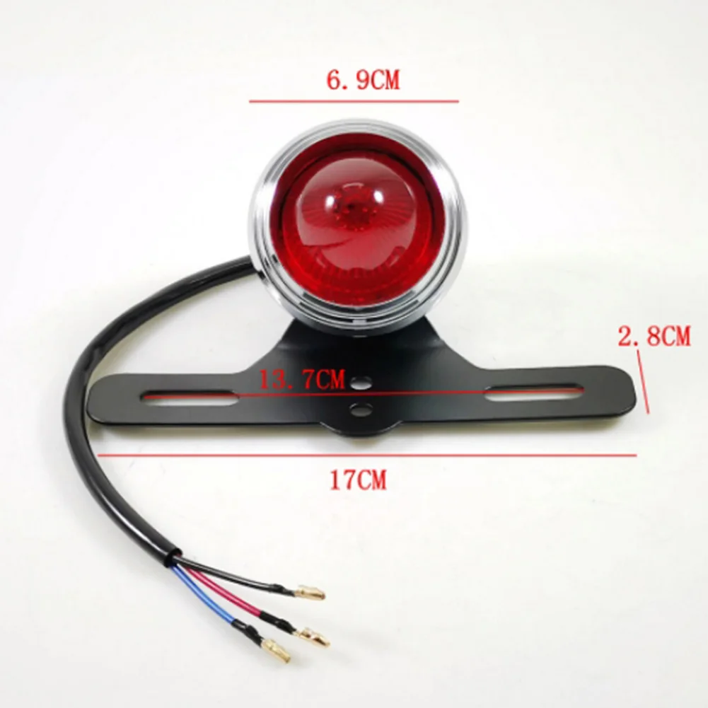 Brand New Motorcycle TailLight License Plate Light 1 Piece 12V Black For Motorcycle For Scooter For Street Bike
Brand New Motorcycle TailLight License Plate Light 1 Piece 12V Black For Motorcycle For Scooter For Street Bike